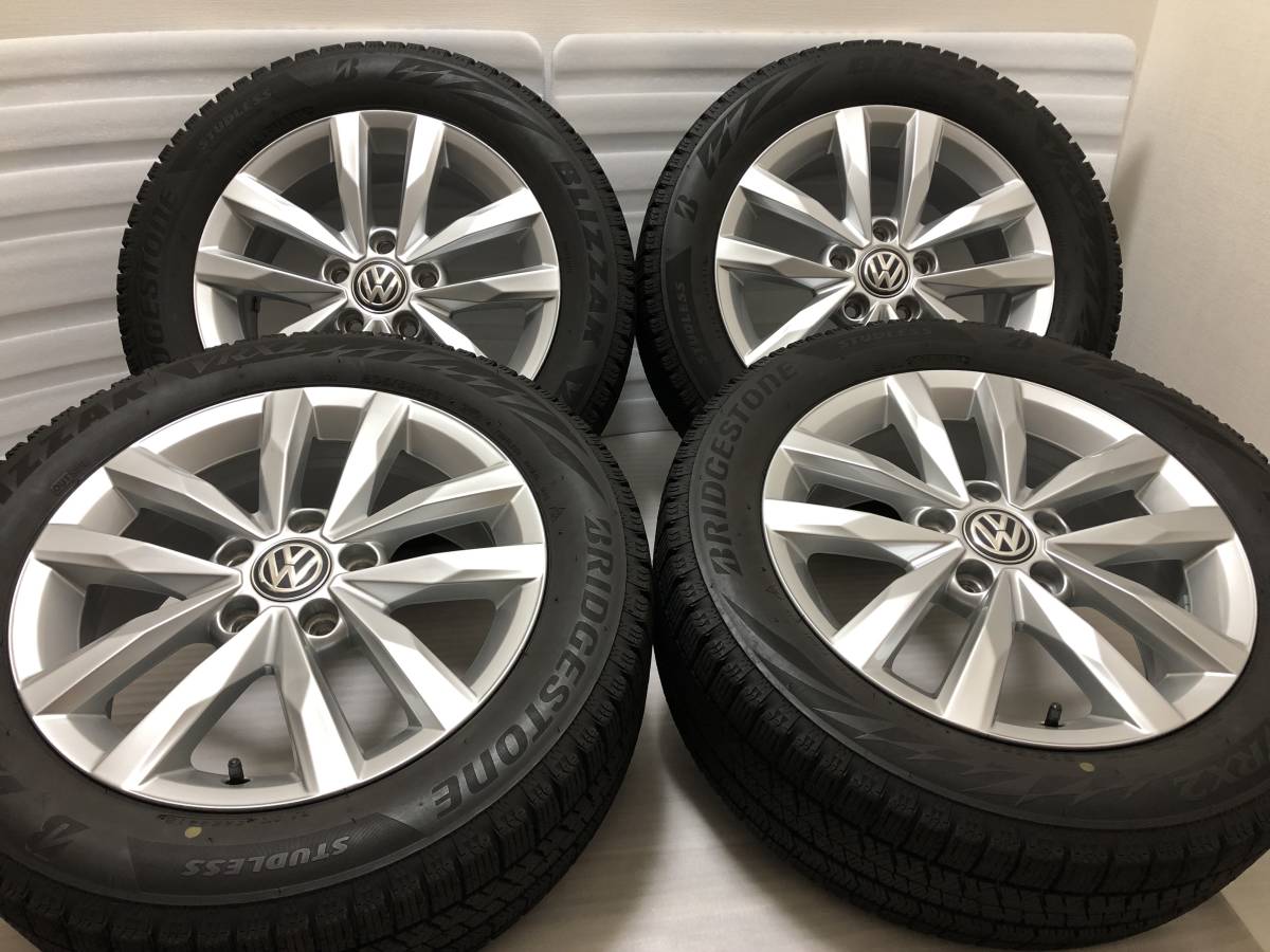 ☆激レア！バリ山☆VW純正ホイール冬タイヤ 2018年 ゴルフ8 ゴルフ7.5