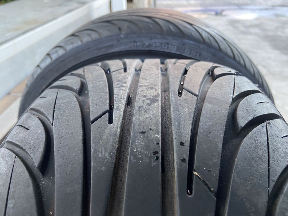 ナンカン NANKANG NS-2 205/35R18 2019年製造 2本 オンロード 自動車