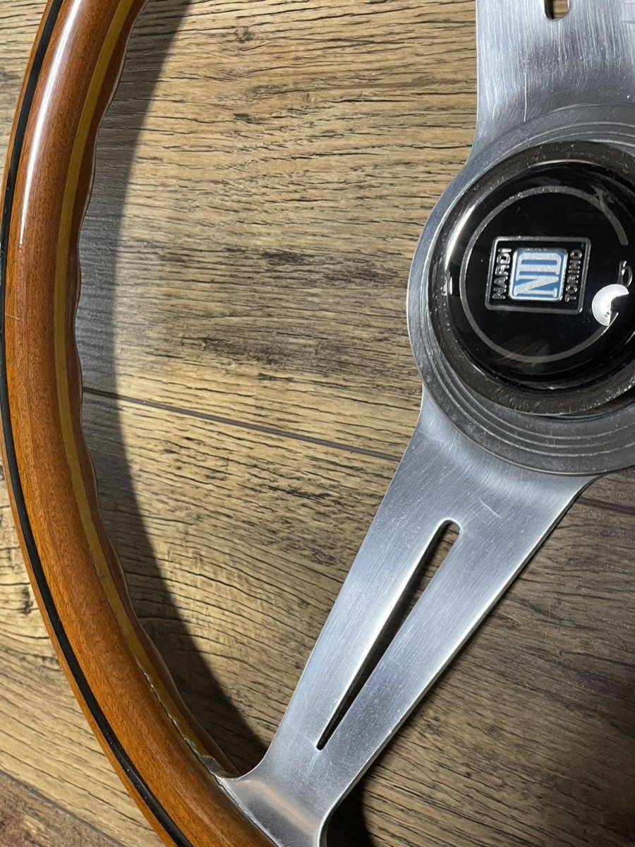 ナルディ NARDI クラシック ウッド ステアリング 36パイ ホーンボタン