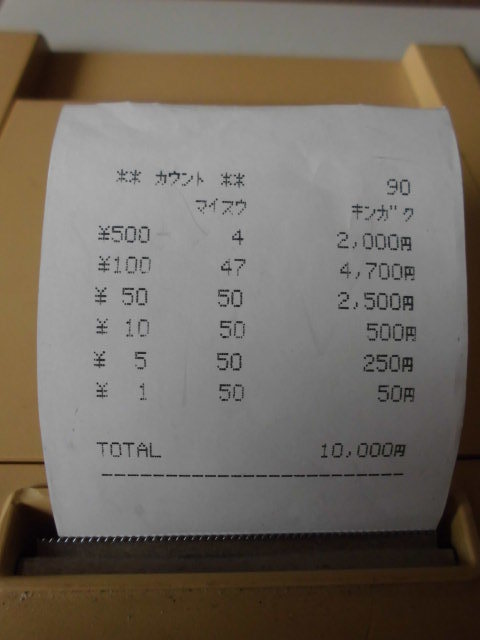 グローリー コインカウンター ／ 硬貨計数機 ( 選別計数機 ) プリンター付 【 SU-100P 】