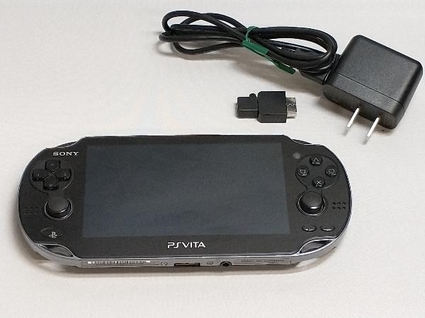 動作確認済 PlayStationVita Wi-Fiモデル:クリスタル・ブラック