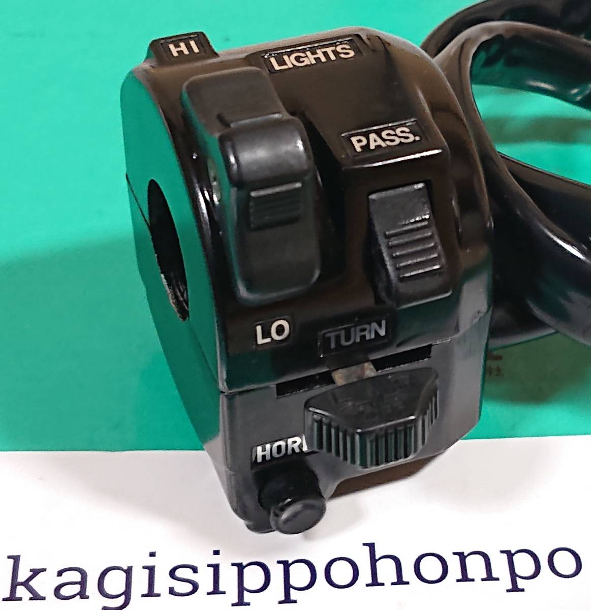 RZ250 RZ350 左 ハンドルスイッチ 純正中古分解整備済み 鍵しっぽ本舗