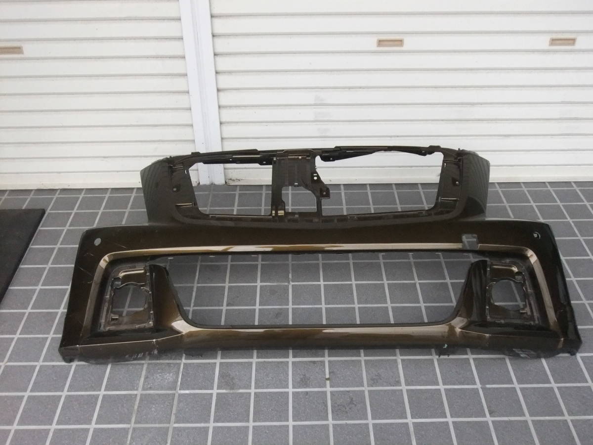 ☆MH35S MH55S ワゴンRスティングレー 純正フロントバンパー オリーブ