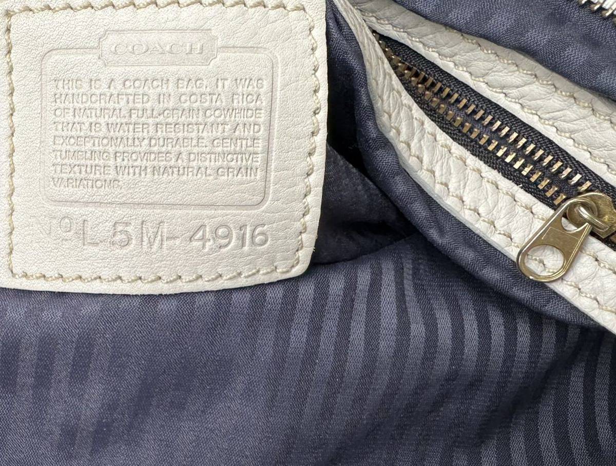 COACH オールドコーチ 4916 ソノマコレクション フルグレイン 