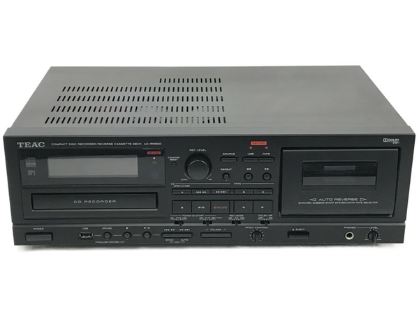TEAC AD-RW900 B カセットデッキ CDレコーダー 2013年製 音響