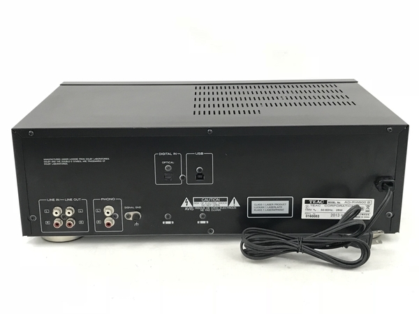 TEAC AD-RW900 B カセットデッキ CDレコーダー 2013年製 音響