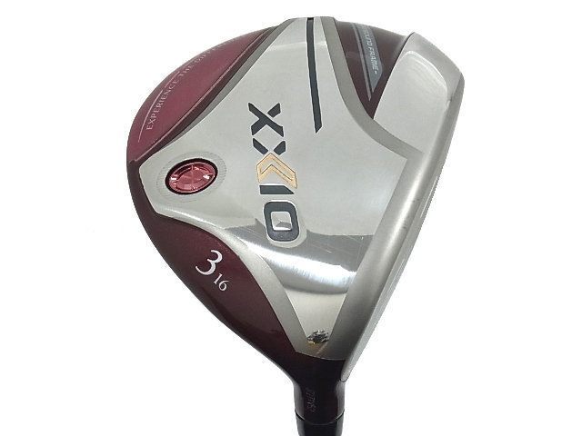 ■女性■ゼクシオ12■XXIO(2022) ボルドー■3W■16■L■XXIO MP1200■中古■1円～