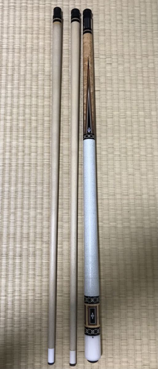 TAD 4剣 | タッド ビリヤードキュー CUES VINTAGE DICE 本ハギ4剣