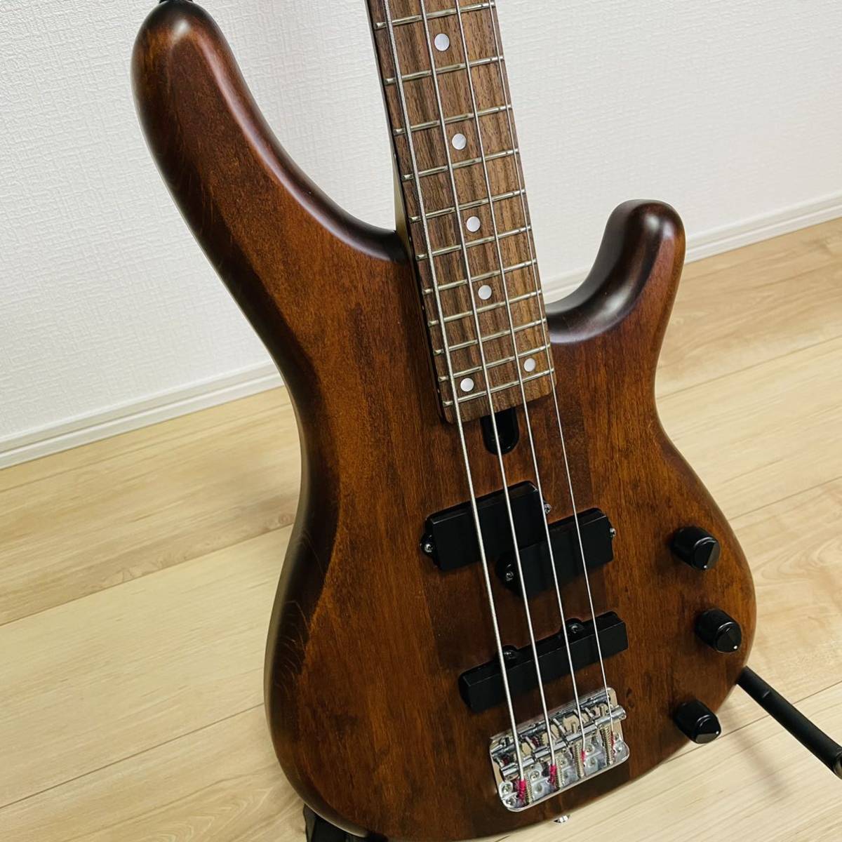 名機】YAMAHA ヤマハ Motion-B MB-40 エレキベース モーションビー 杢 