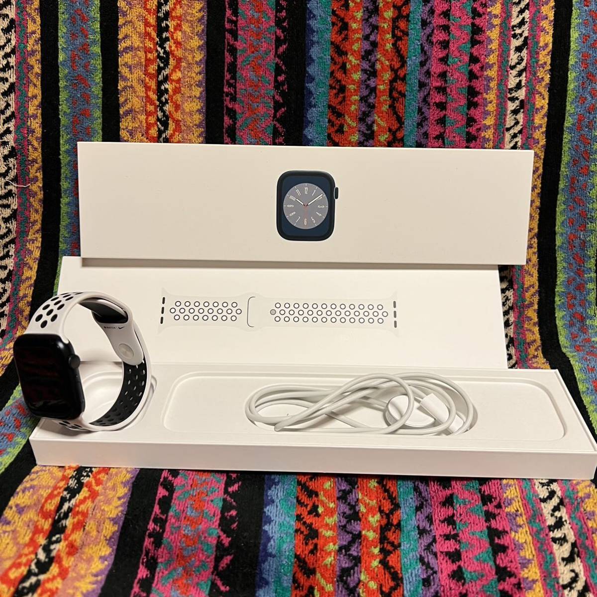  ほぼ Apple Watch8 45mm GPS NIKEモデル アップルウォッチ ナイキ 1年弱保証有 バッテリー100%(スマートウォッチ本体)｜売買されたオークション情報、yahooの商品情報をアーカイブ公開 - オークファン スマートウォッチ本体