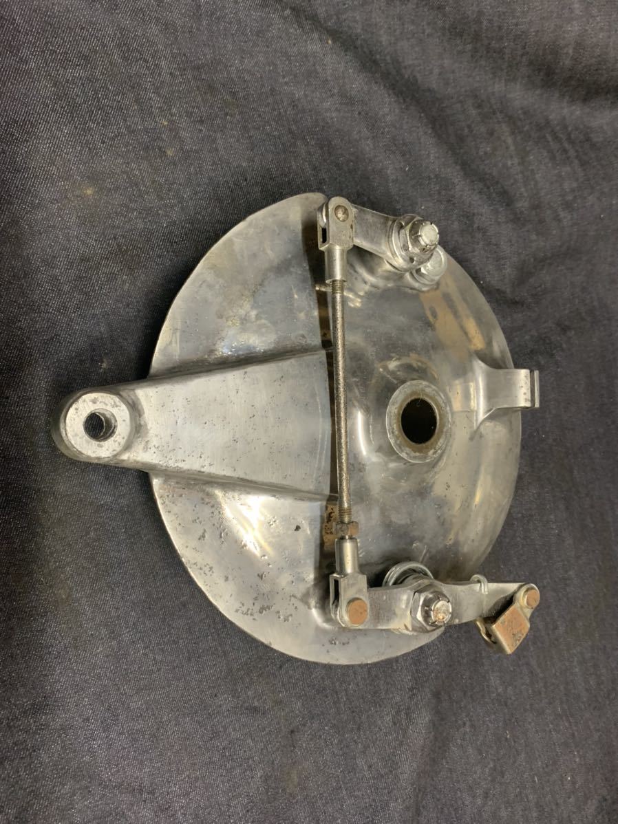 当時物　純正　ホンダ ビンテージパーツ　CB72 CB77 CBM72 リアブレーキ　パネル　レア　