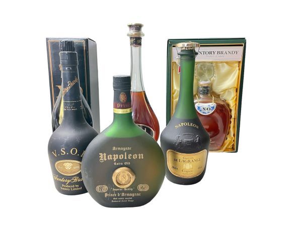 まとめ売り 【未開栓】ブランデー6本セット ブランデー 未開栓 古酒