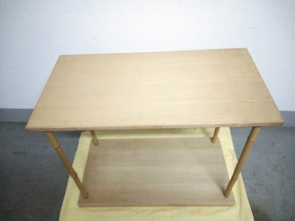 ☆【一美堂】☆茶道具☆桐製☆『竹台子』台子棚☆紙箱付☆