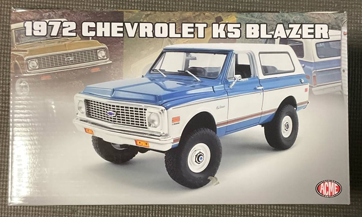 ACME 1:18 1972 シボレー K5 Blazer - Lifted Offroad Edition