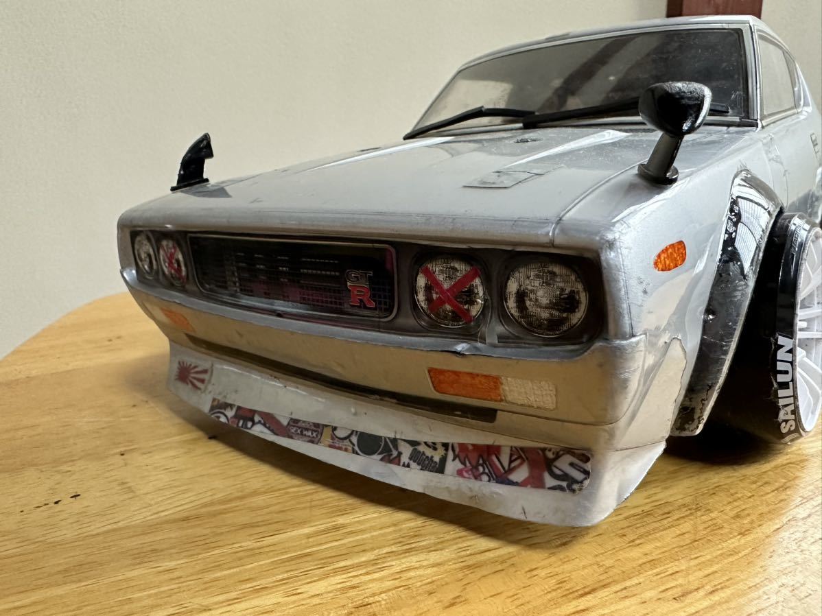 ケンメ プラモデル・模型 リ2ドアGTRプラモデル