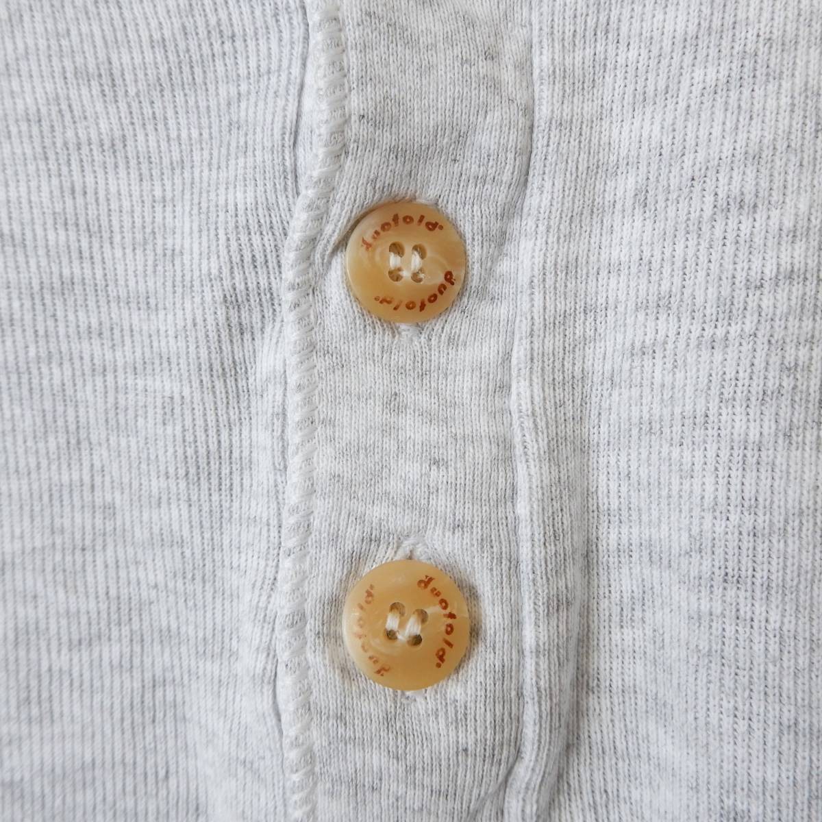 duofold HENRY NECK LS SHIRTS 1990s USA LARGE デュオフォールド 