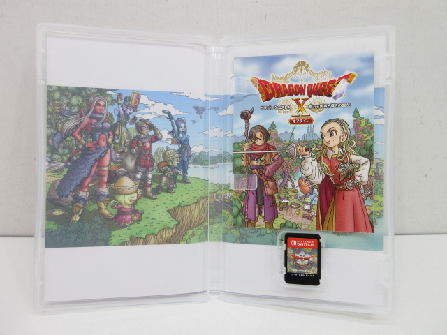 d41651-rj 送料250円□SWITCHソフト ドラゴンクエストX 目覚めし五つの種族 オンラインデラックス版 [037-230126]