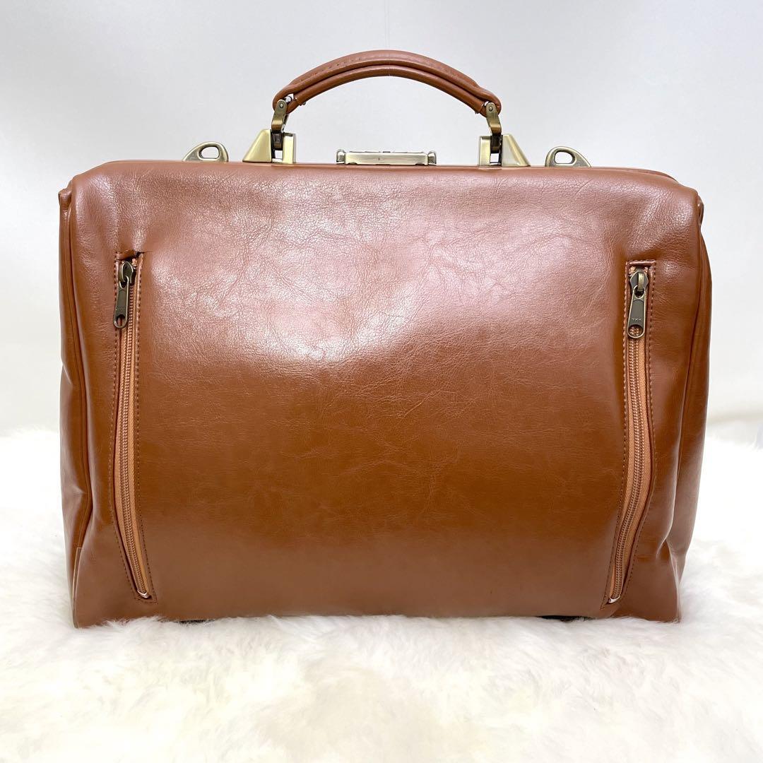 YOUTA ダレスバッグ 豊岡鞄 ブラウン 美品 YOUTA 豊岡鞄 ダレスバッグ ブラウン A4 上品 上質 大人の気品 62