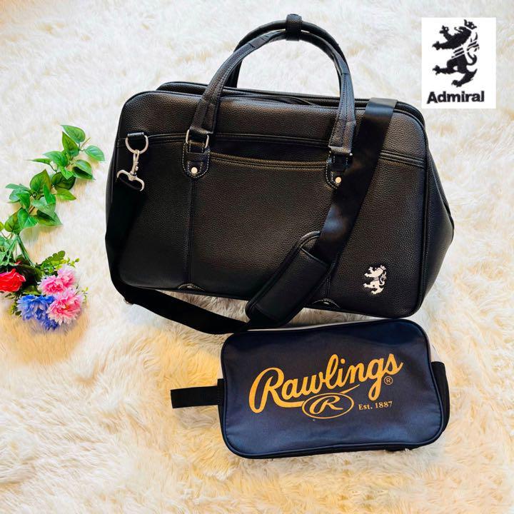 アドミラル ボストンバッグ GOLF ゴルフ バッグ Admiral シルバー