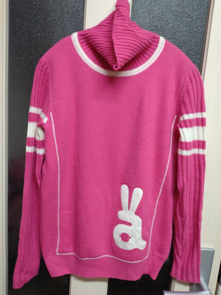 アルチビオ ARCHIVIO ゴルフ トップス セーター ショッキングピンク