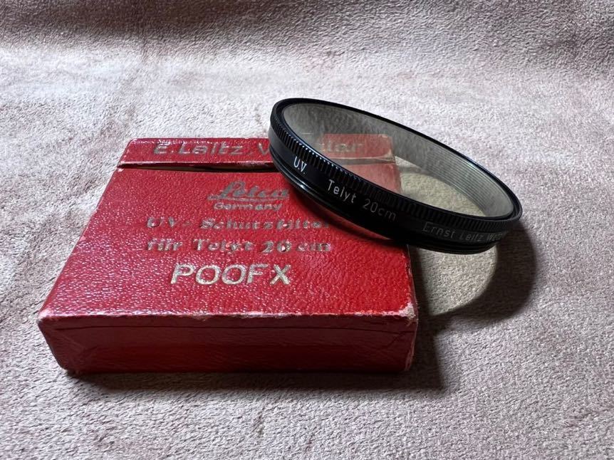 美品 Leica ライカ UVa Filter E48 POOFX ブラック