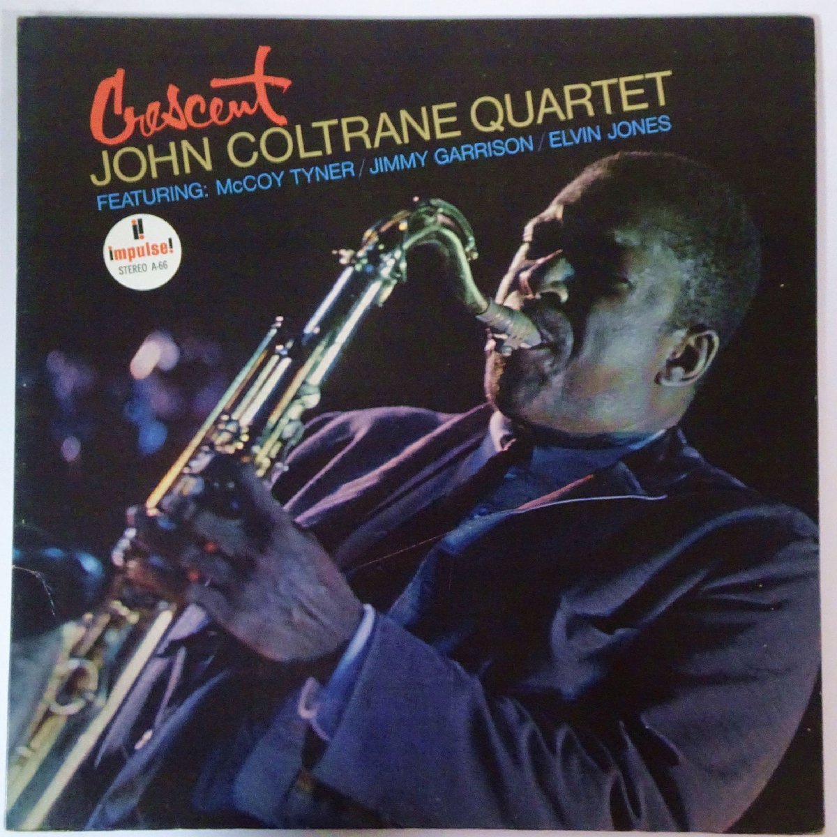 17109226;【US盤/Impulse!/赤黒ラベル/VAN GELDER刻印/見開き】John Coltrane Quartet / Crescent