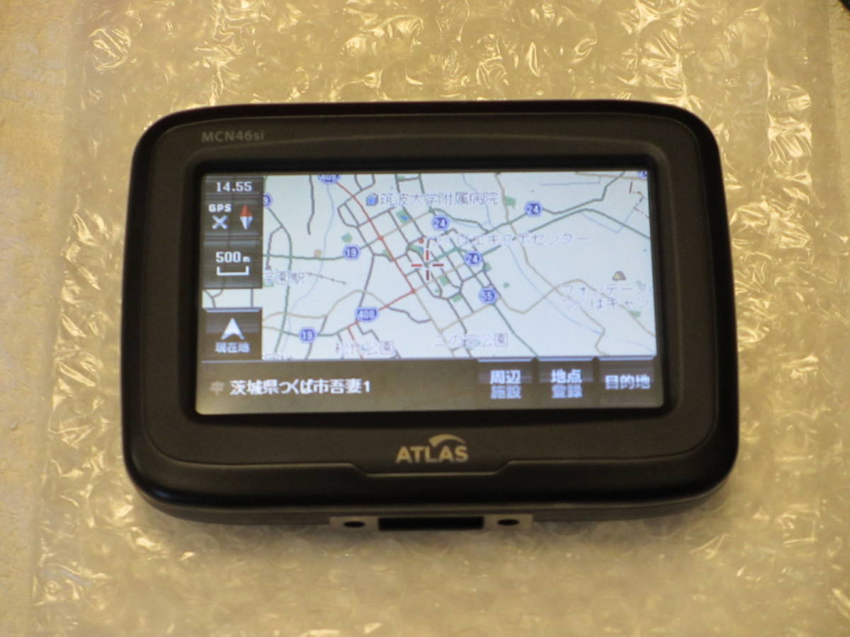 ユピテル バイク用ナビ MCN46si 美品 おまけ付き ユピテル（Yupiteru