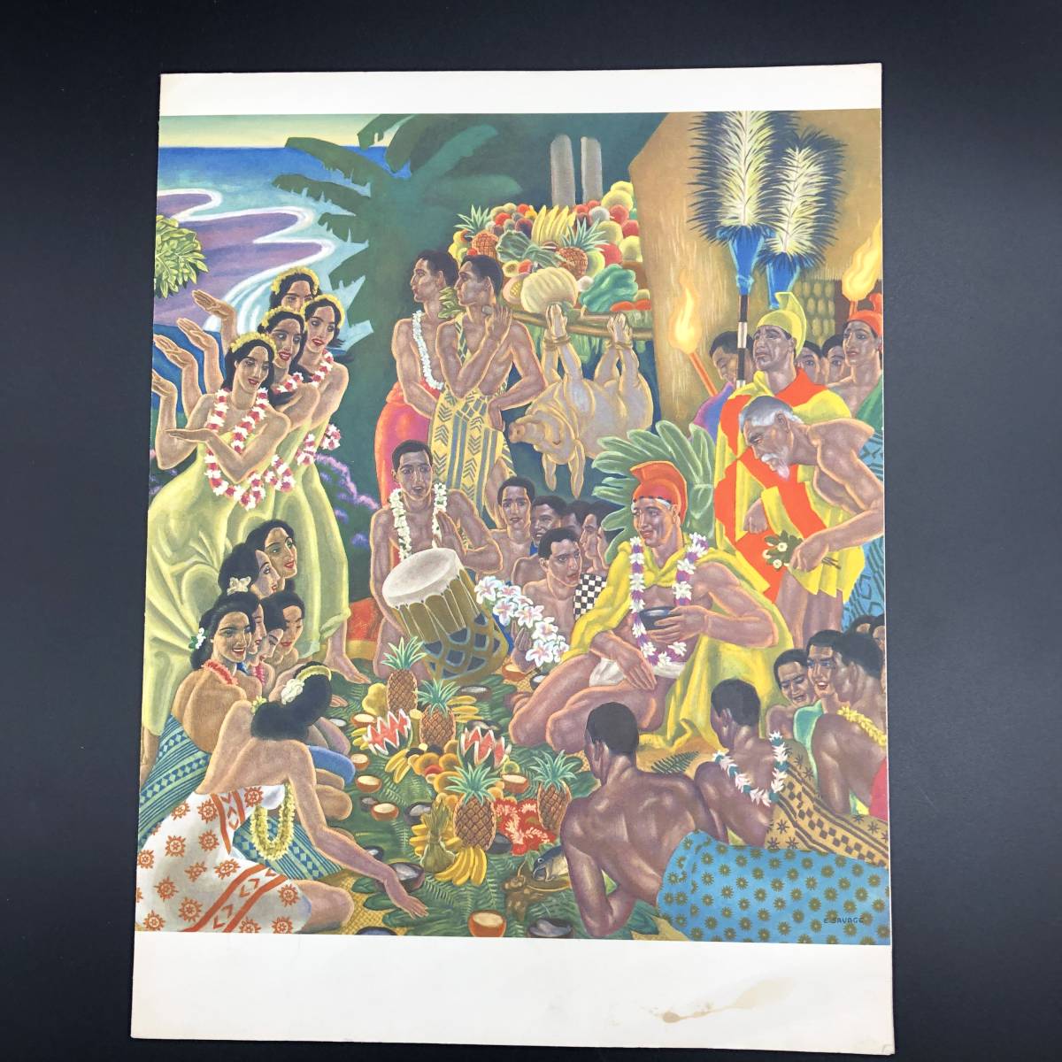 マトソンライン メニュー ハワイアンビンテージ アメリカ ② (MATSON