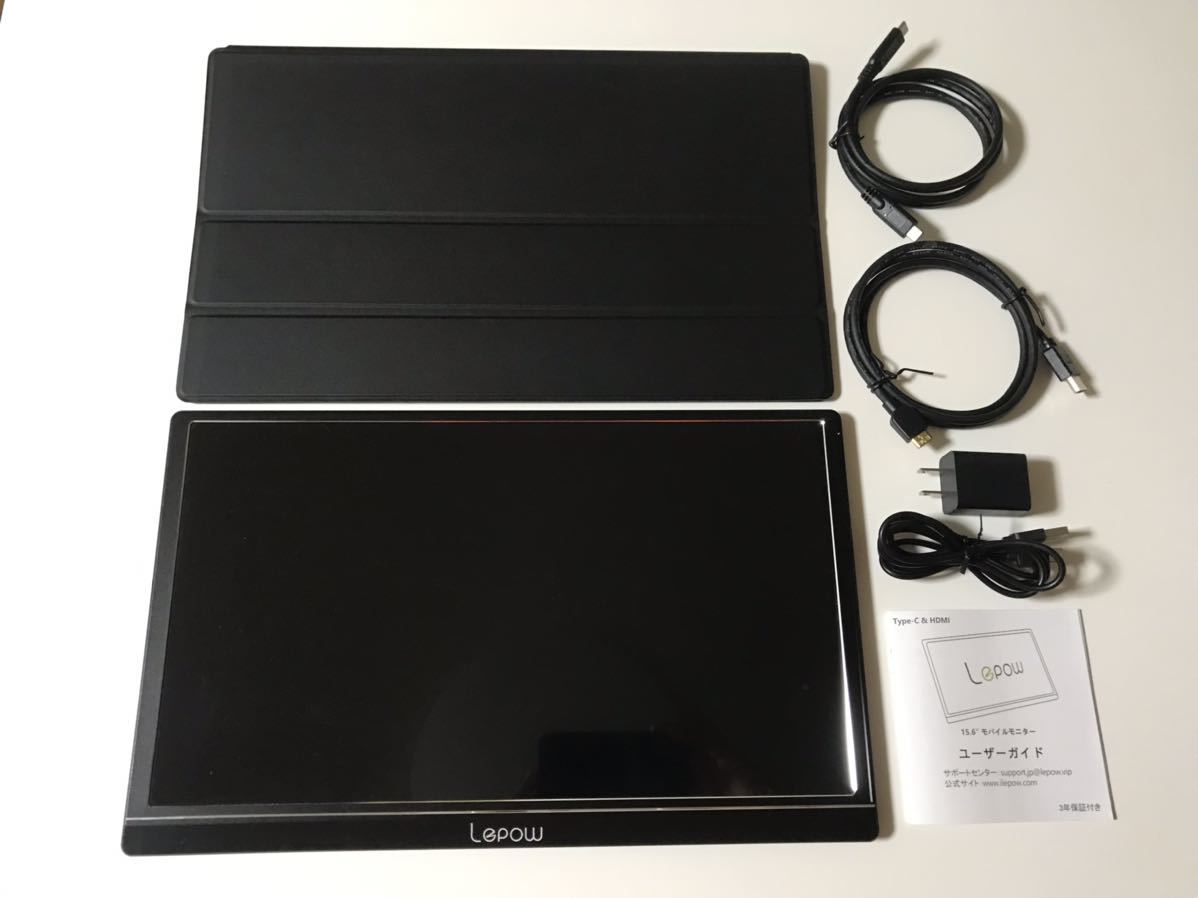 Lepow Z1 15.6インチ モバイルモニター モバイルディスプレイ Lepow