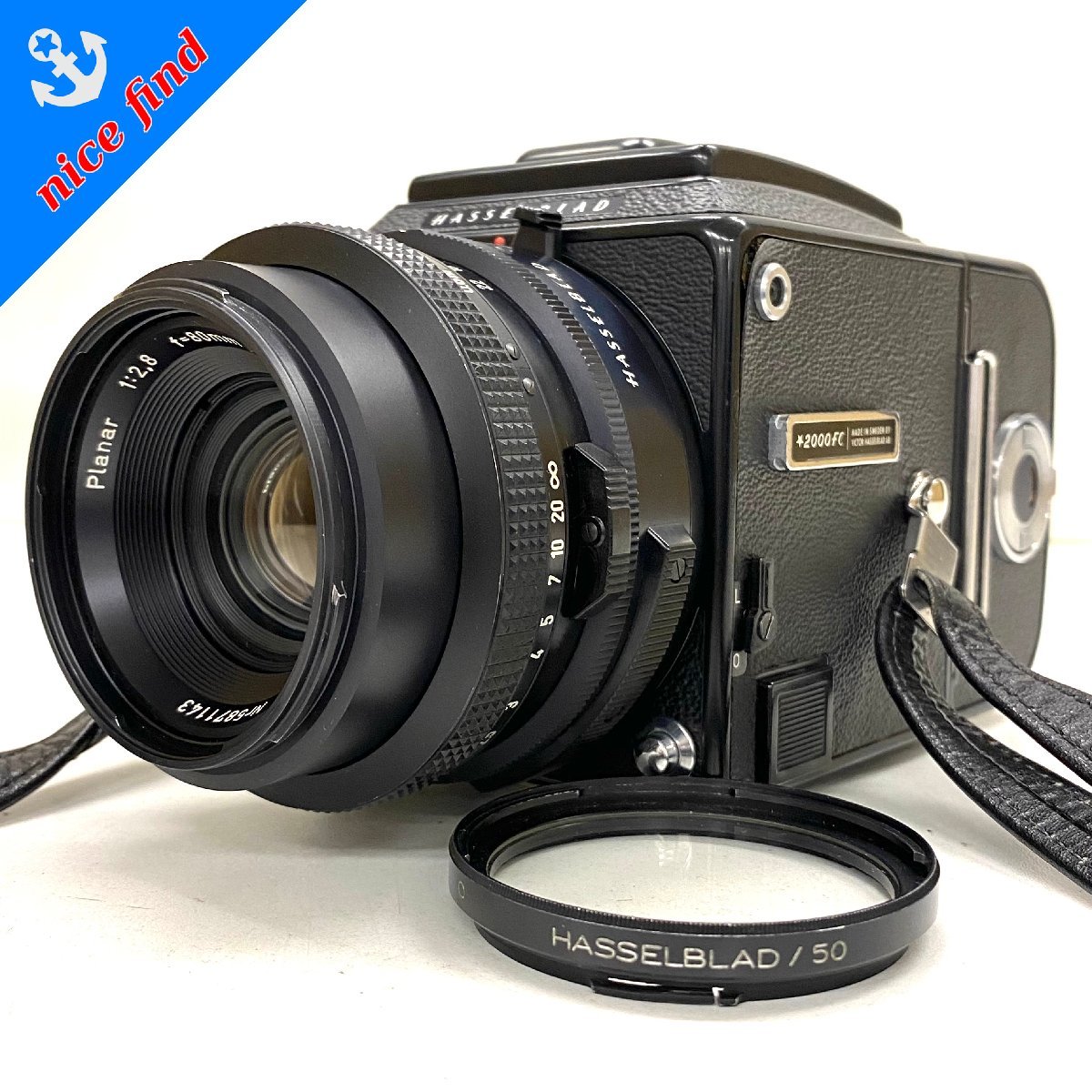 レンズセット◇ハッセルブラッド HASSELBLAD◇2000FC 本体 Planar 1:2