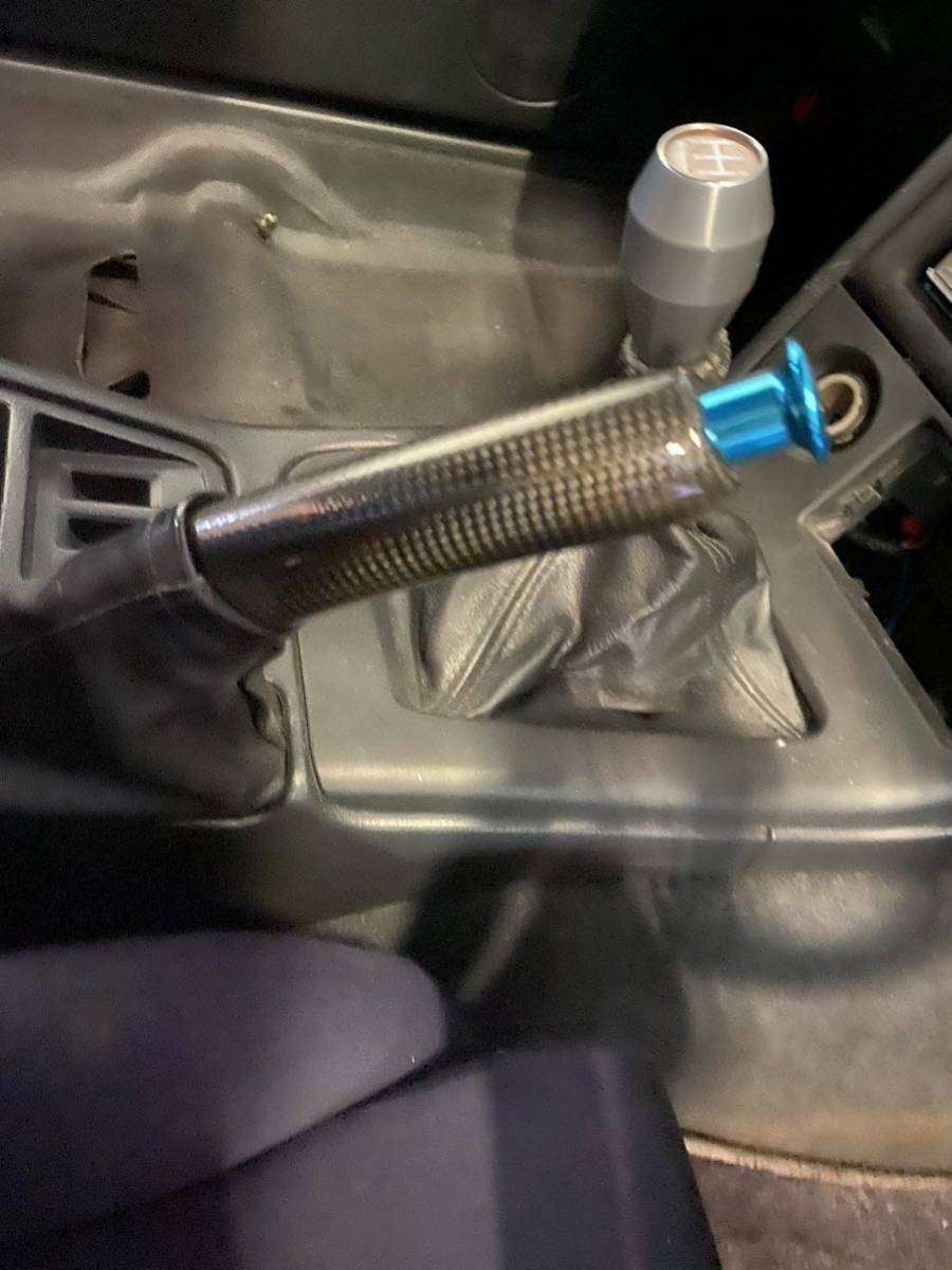 BCNR33 R33 GT-R 純正オプション カーボン サイドブレーキグリップ