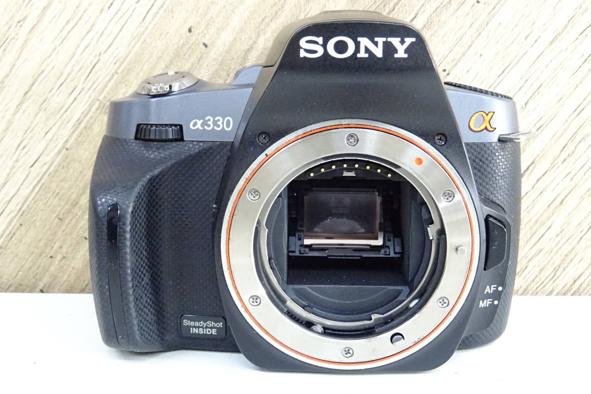 新橋01011YS] SONY α330 デジタル一眼 ☆ DT 3.5-5.6/18-55 SAM α330 