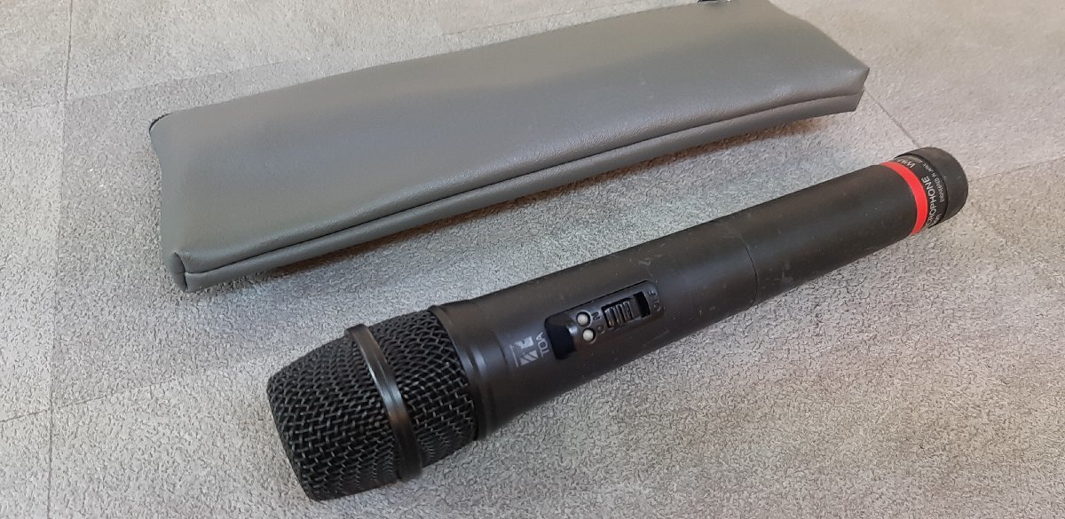 TOA ワイヤレスマイク ハンド型 800MHz WM-1220