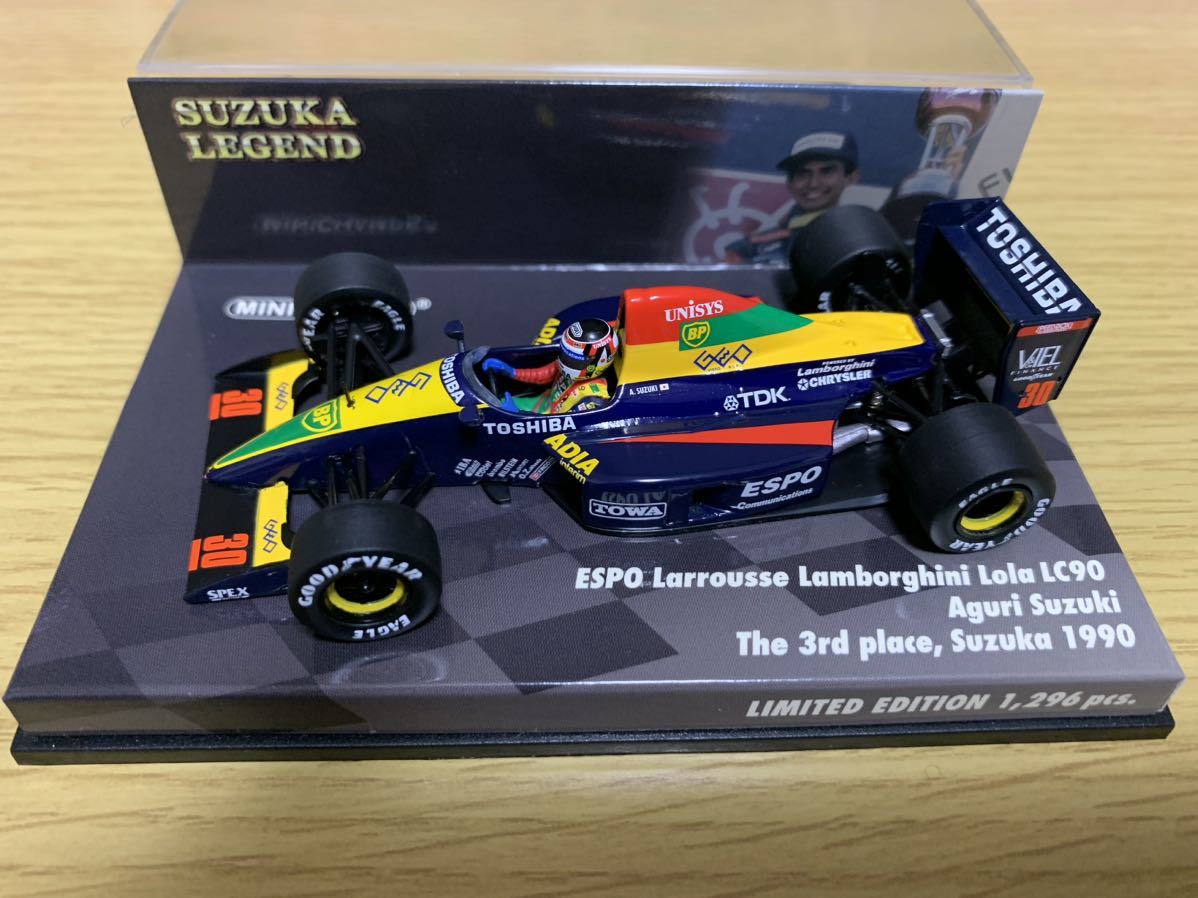 PMA 1/43 エスポラルース ランボルギーニ LC90 鈴木 亜久里 鈴鹿