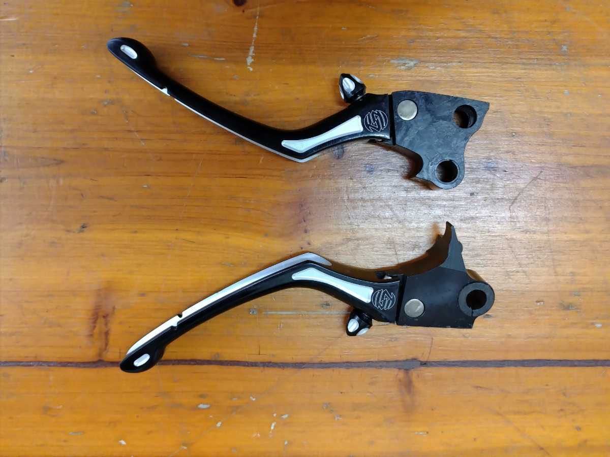 セール】RSD レギュレーター クラッチ＆ブレーキレバーセット コントラストカット |ハーレーパーツ専門店 HDパーツ ローランドサンズ  コントラストカット ブレーキレバー、クラッチレバー