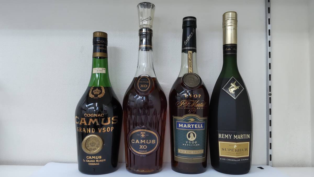 未開栓】 ブランデー まとめ売り 4点 ナポレオン コニャック VSOP