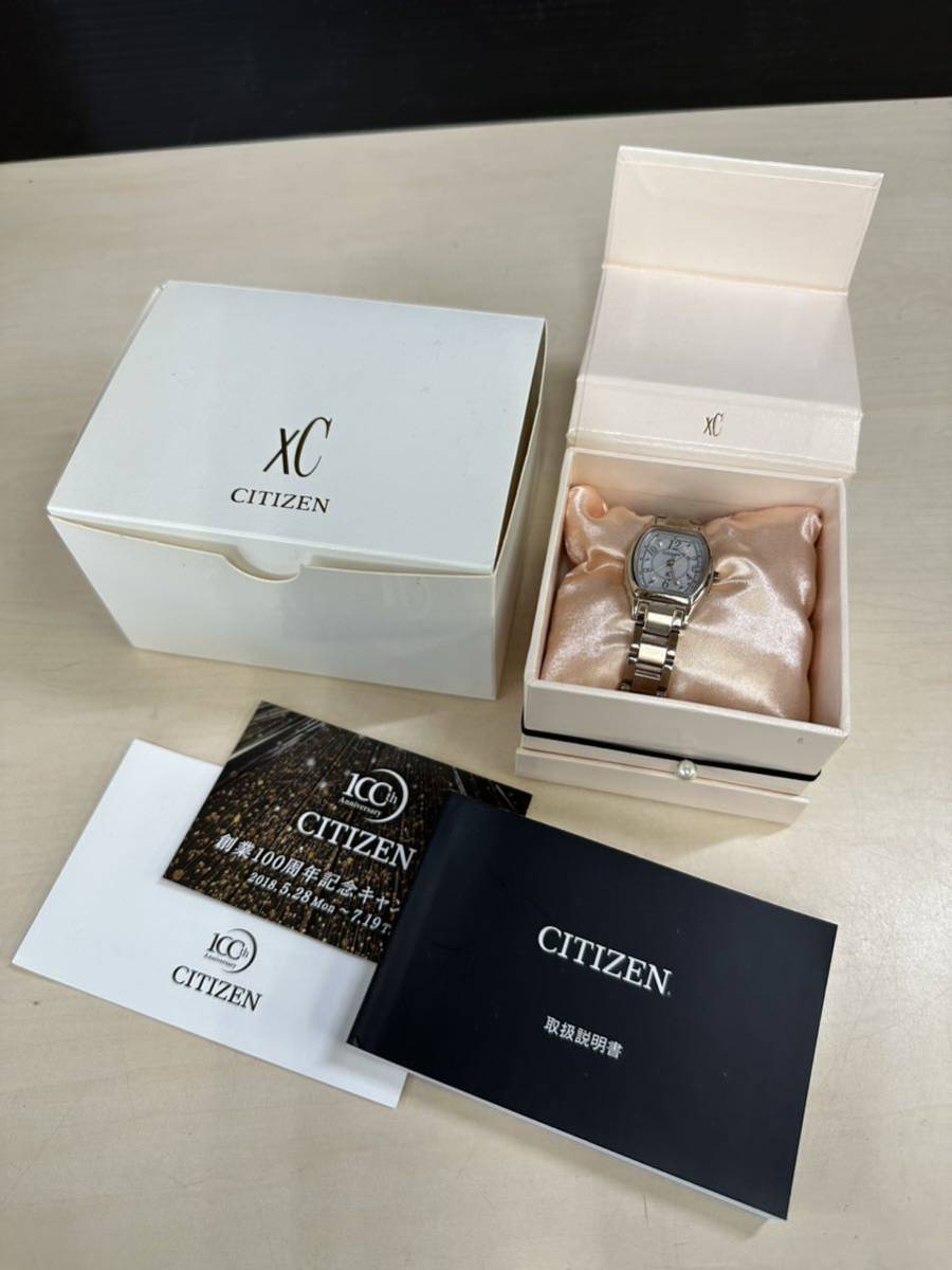 高品質，100%新品 CITIZEN シチズン 電波ソーラー H060-T023371 クロスシー エコドライブ 腕時計 レディース(クロスシー)｜売買されたオークション情報、yahooの商品情報をアーカイブ公開 - オークファン クロスシー