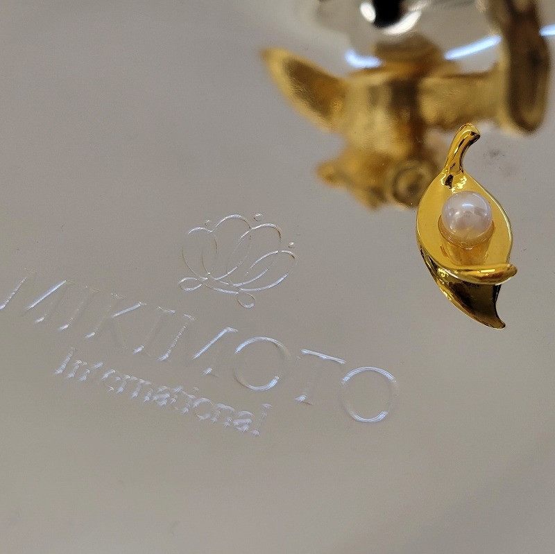 12885】MIKIMOTO ミキモト 小物入れ 熊 クマ くま ジュエリーケース