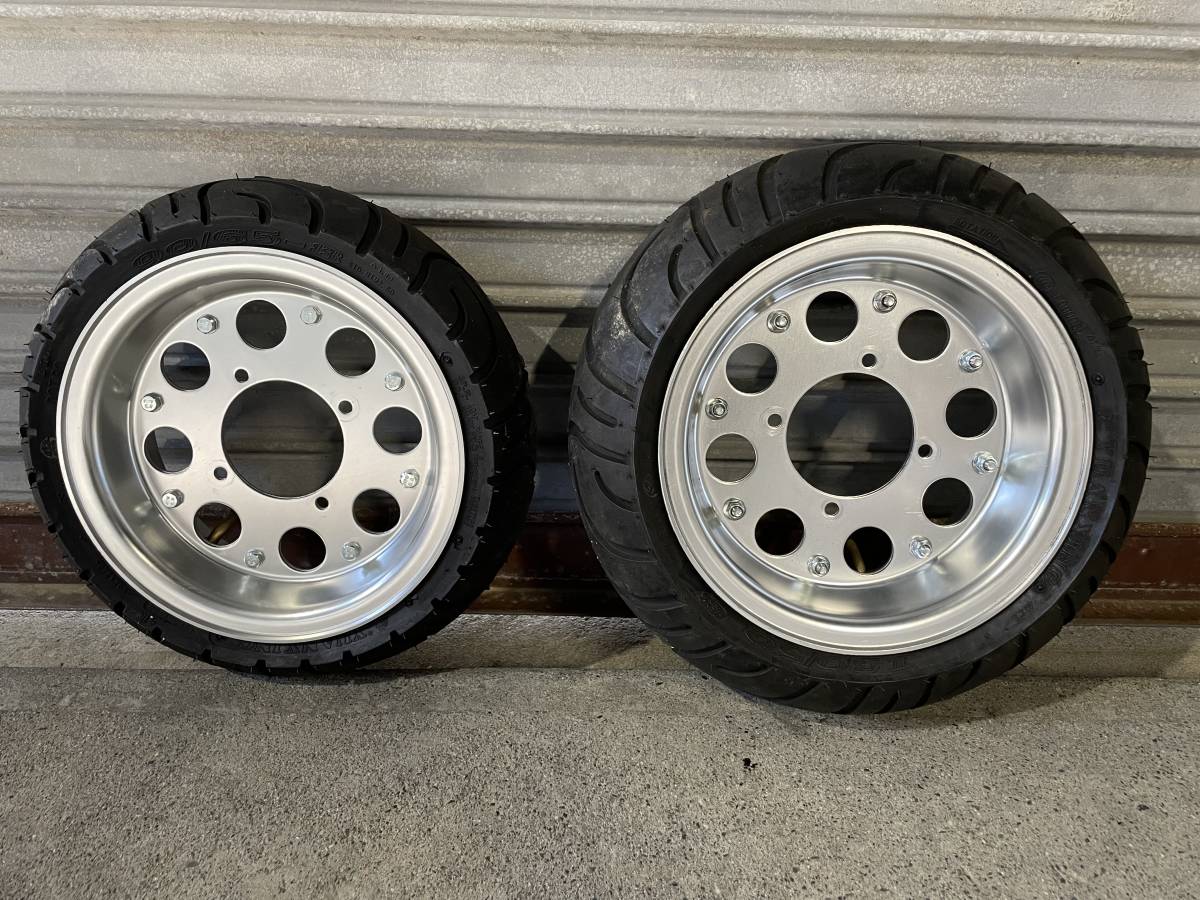 モンキー ゴリラ 8インチ3J＆3.5Jアルミホイール＆タイヤ・前後セット  