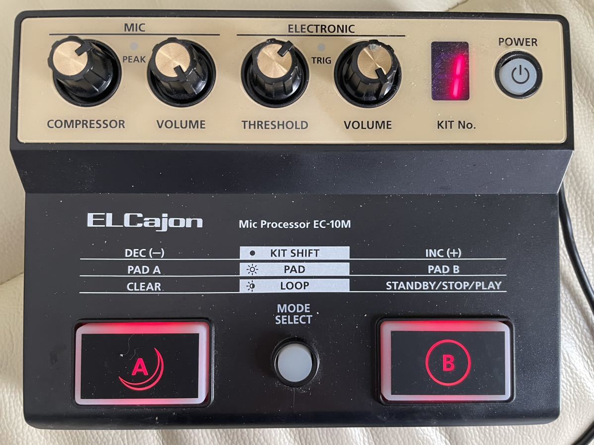 Roland ELCajon EC-10M カホンマイクプロセッサー 中古(電子ドラム