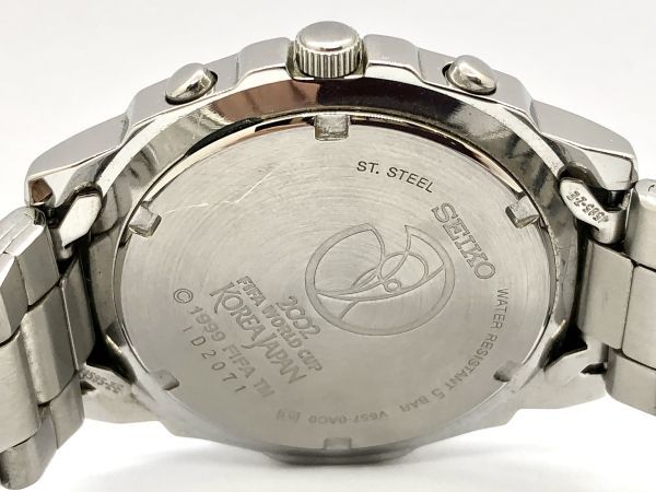 SEIKO セイコーQZ V657 2002 FIFA WORLD CUP 日韓ワールドカップ