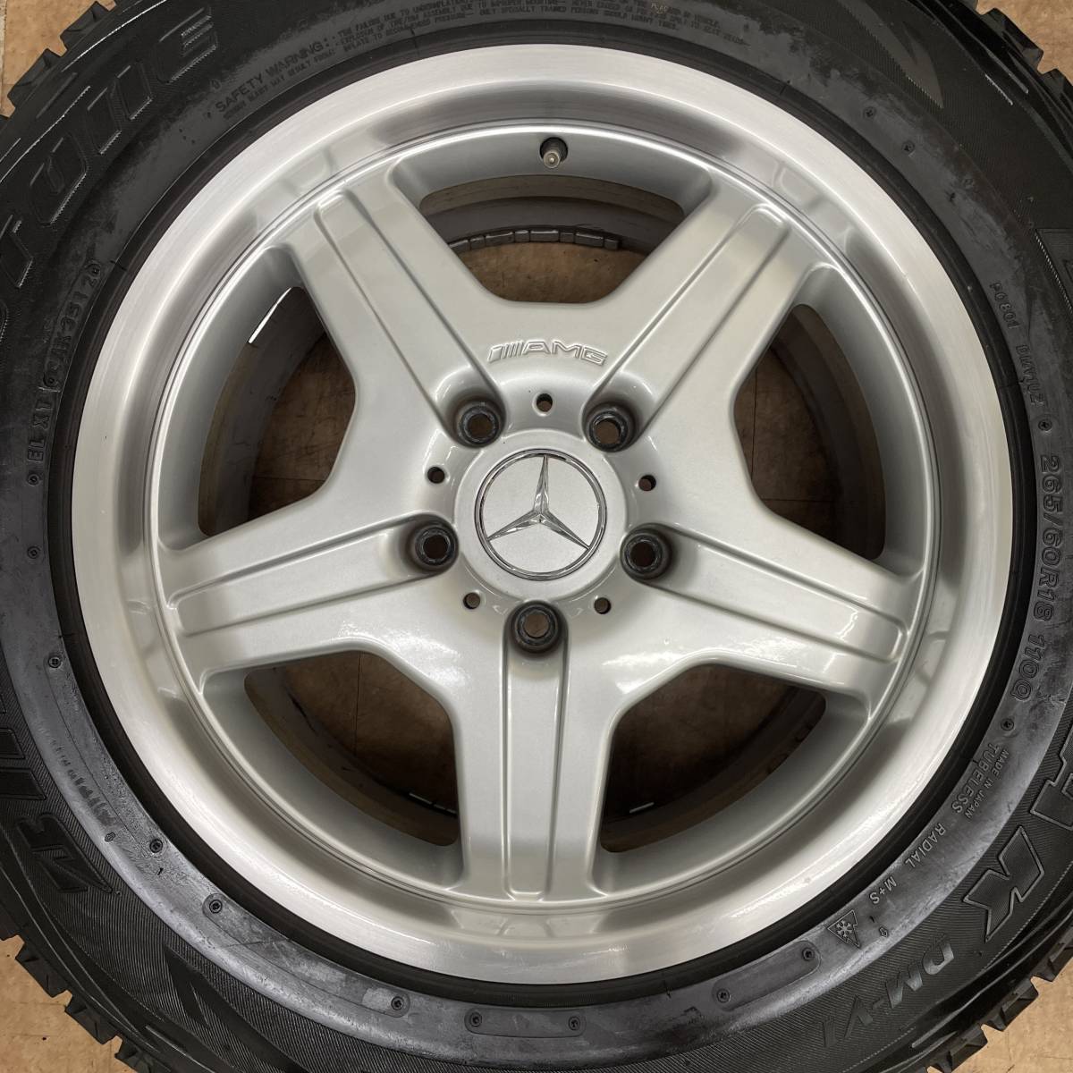 美品！ベンツ AMG Gクラス W463 G55 純正 18インチ 9.5J +50 PCD130 5H 