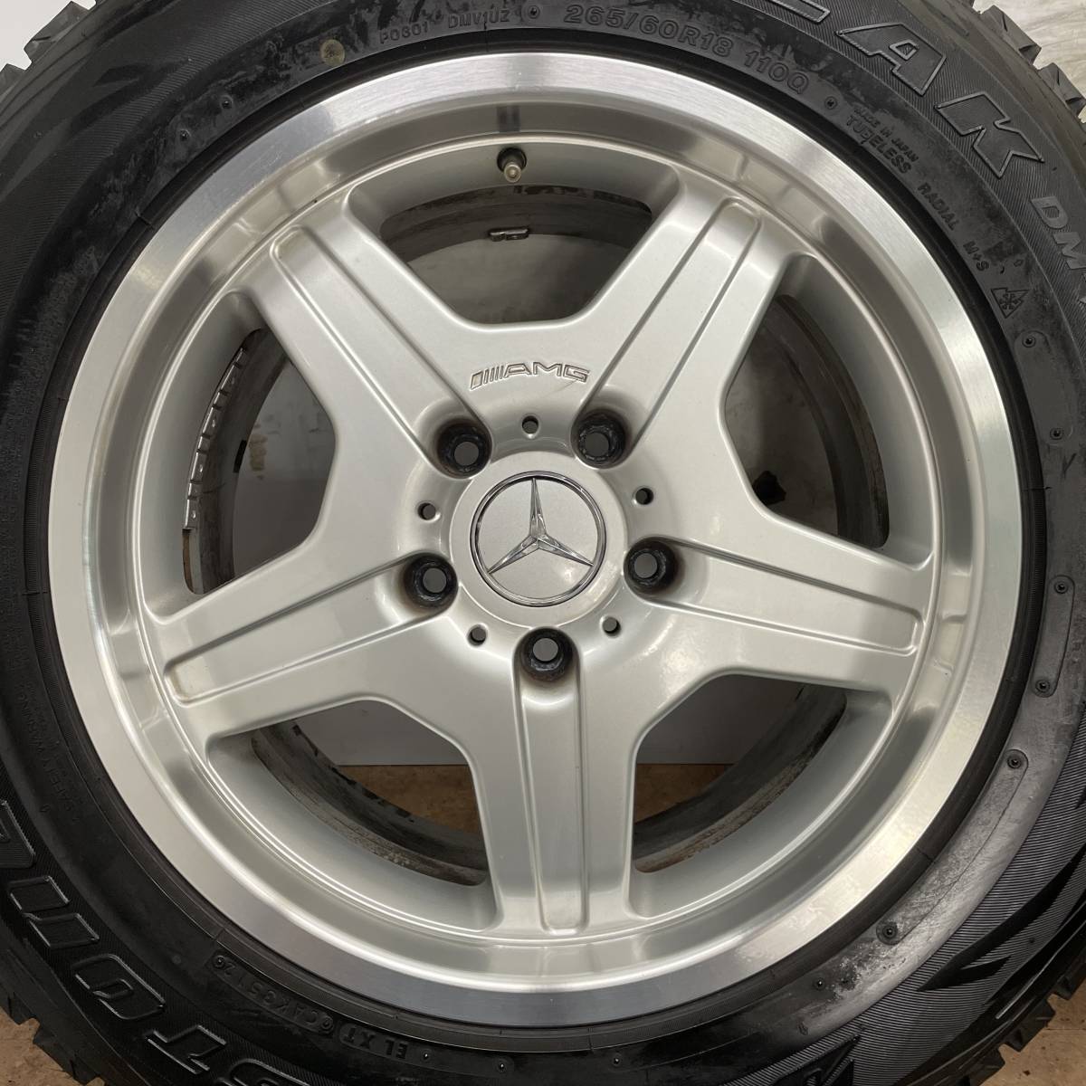 美品！ベンツ AMG Gクラス W463 G55 純正 18インチ 9.5J +50 PCD130 5H 