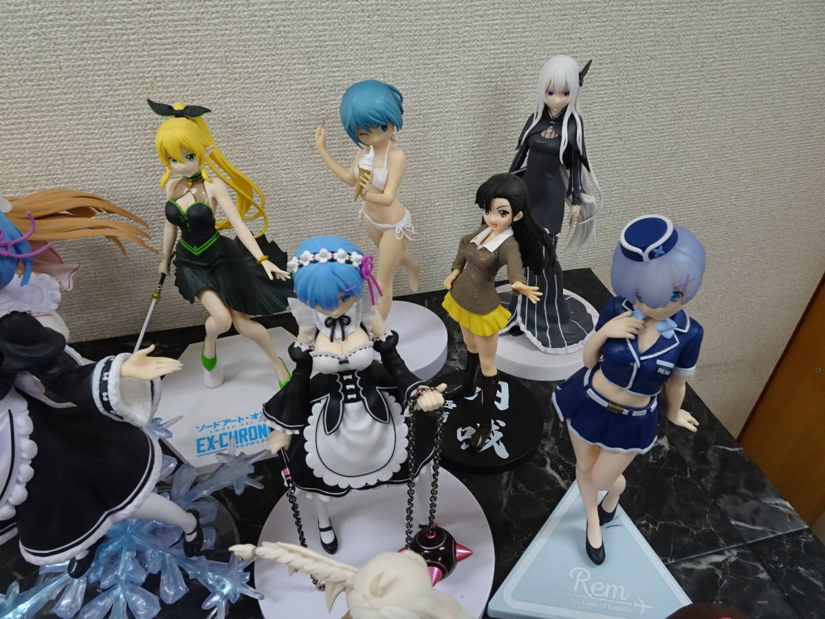 箱無し 美少女フィギュアまとめ約30個セット #2】Re:ゼロ 艦これ SAO 