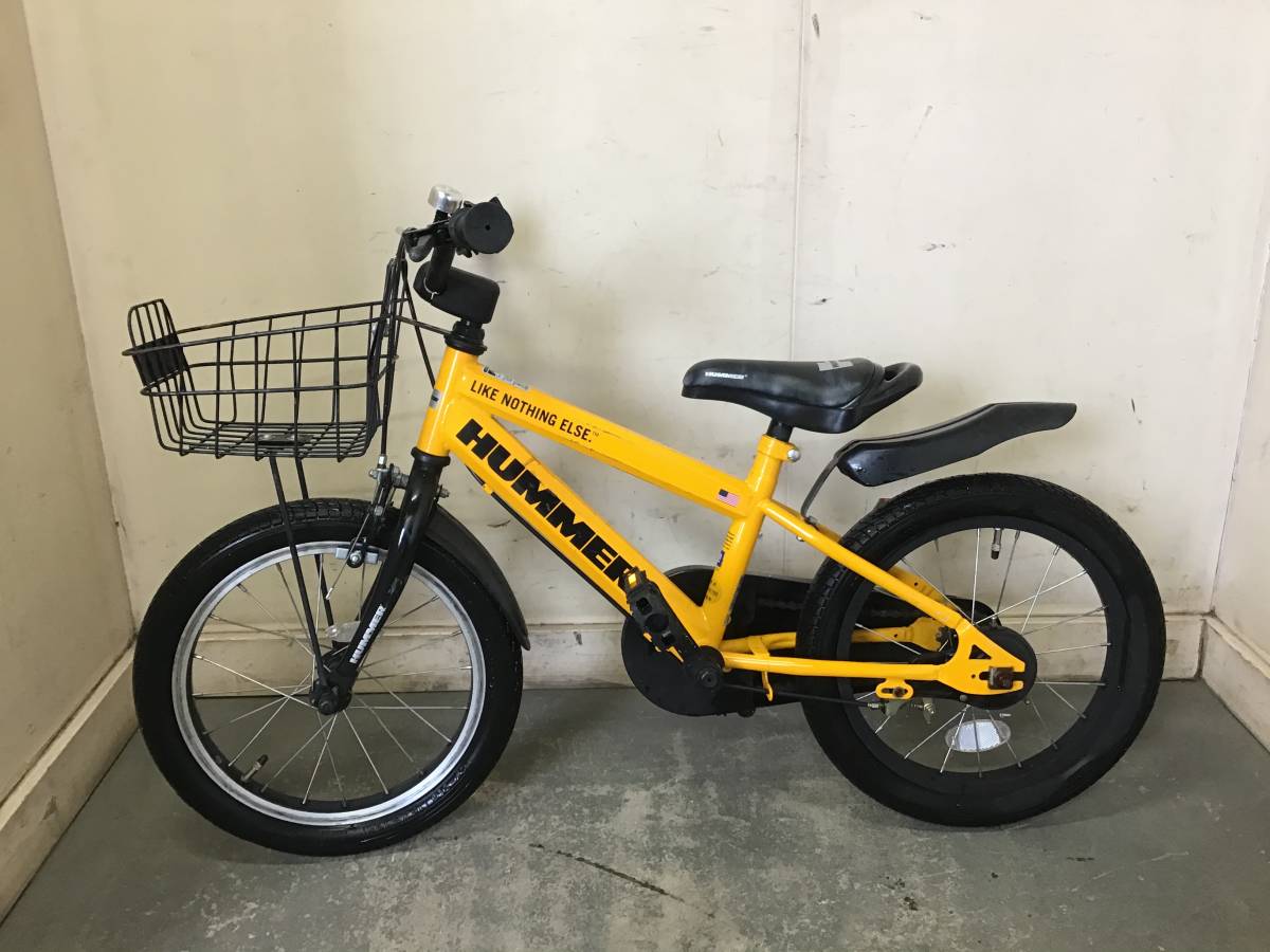 岐阜発 HUMMER/ハマー/LIKE NOTHING ELSE/子供用自転車 16インチ/サビ 