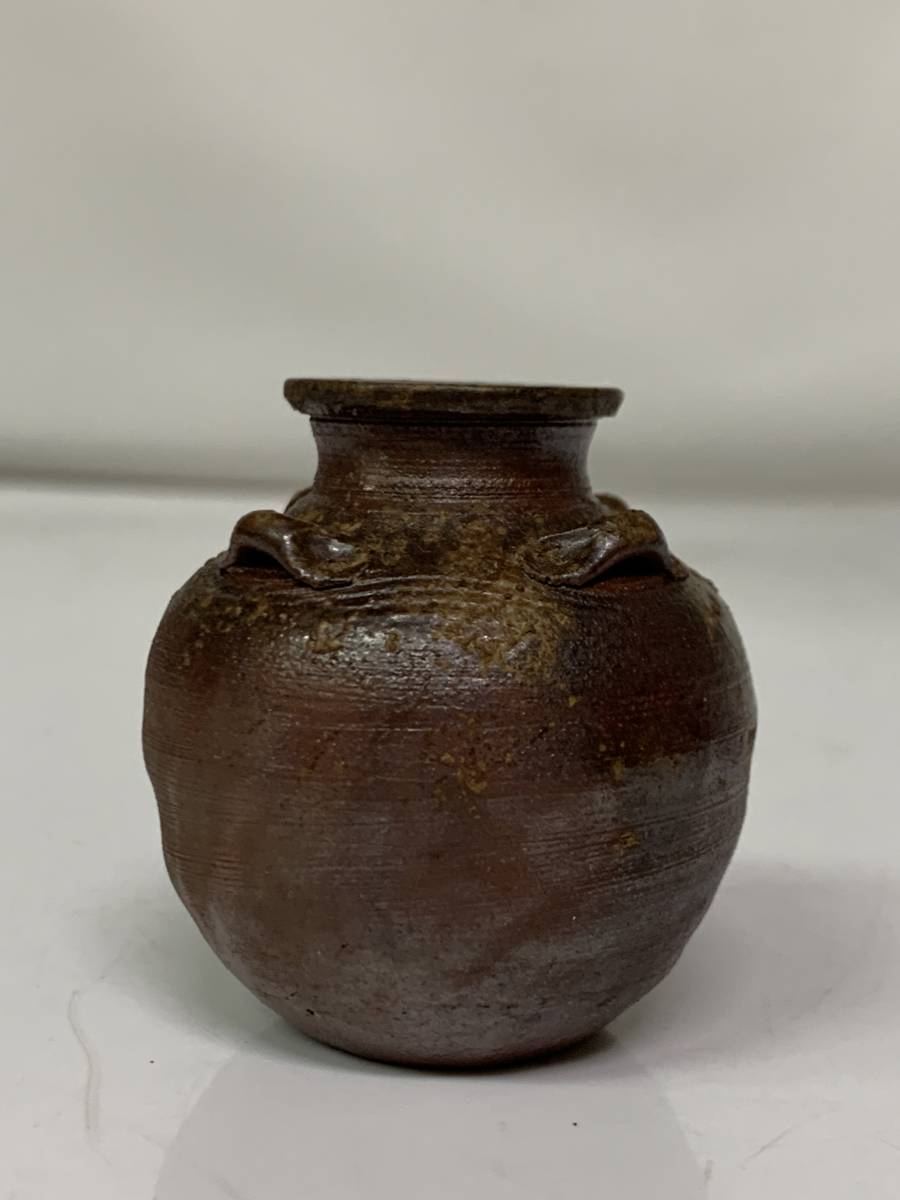 小西陶古　備前焼　花器　大壷　桟切 小西陶古 備前焼 花器 大壷 桟切 【公式通販】