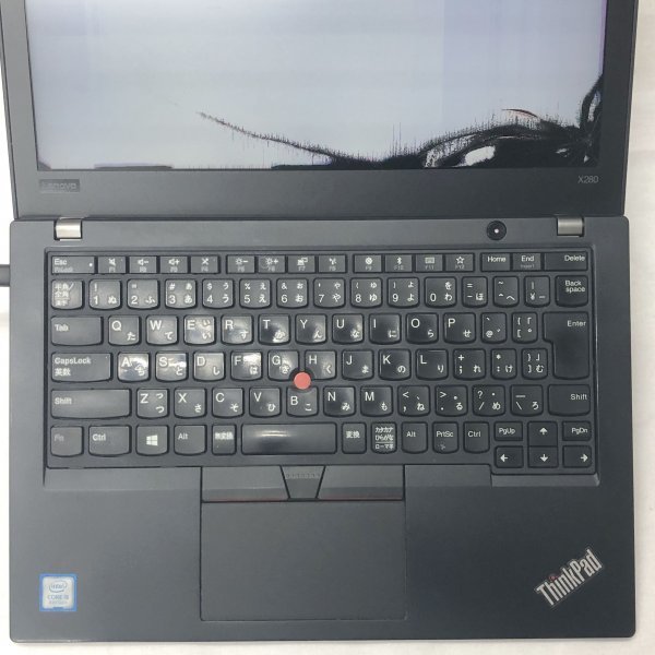 お宝アキバ/ジャンク出品 Thinkpad X280 20KES25B00 12.5型 液晶割れ