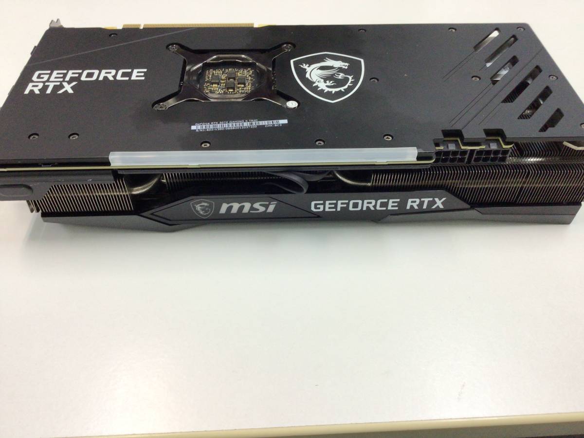 美品!! MSI RTX 3070 GeForce GAMING X TRIO 8G グラフィックスボード 
