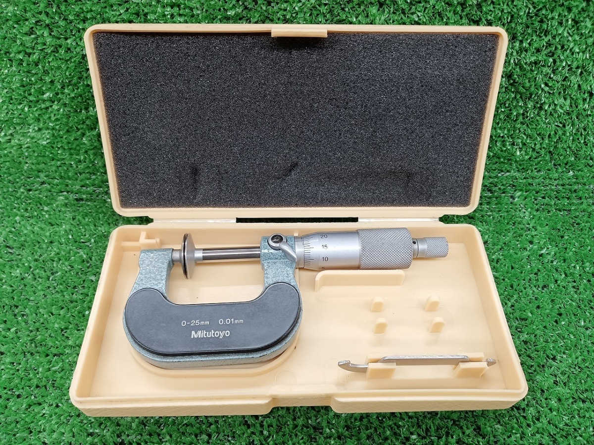 中古品 Mitutoyo ミツトヨ 外側マイクロメーター 102-301 【2】