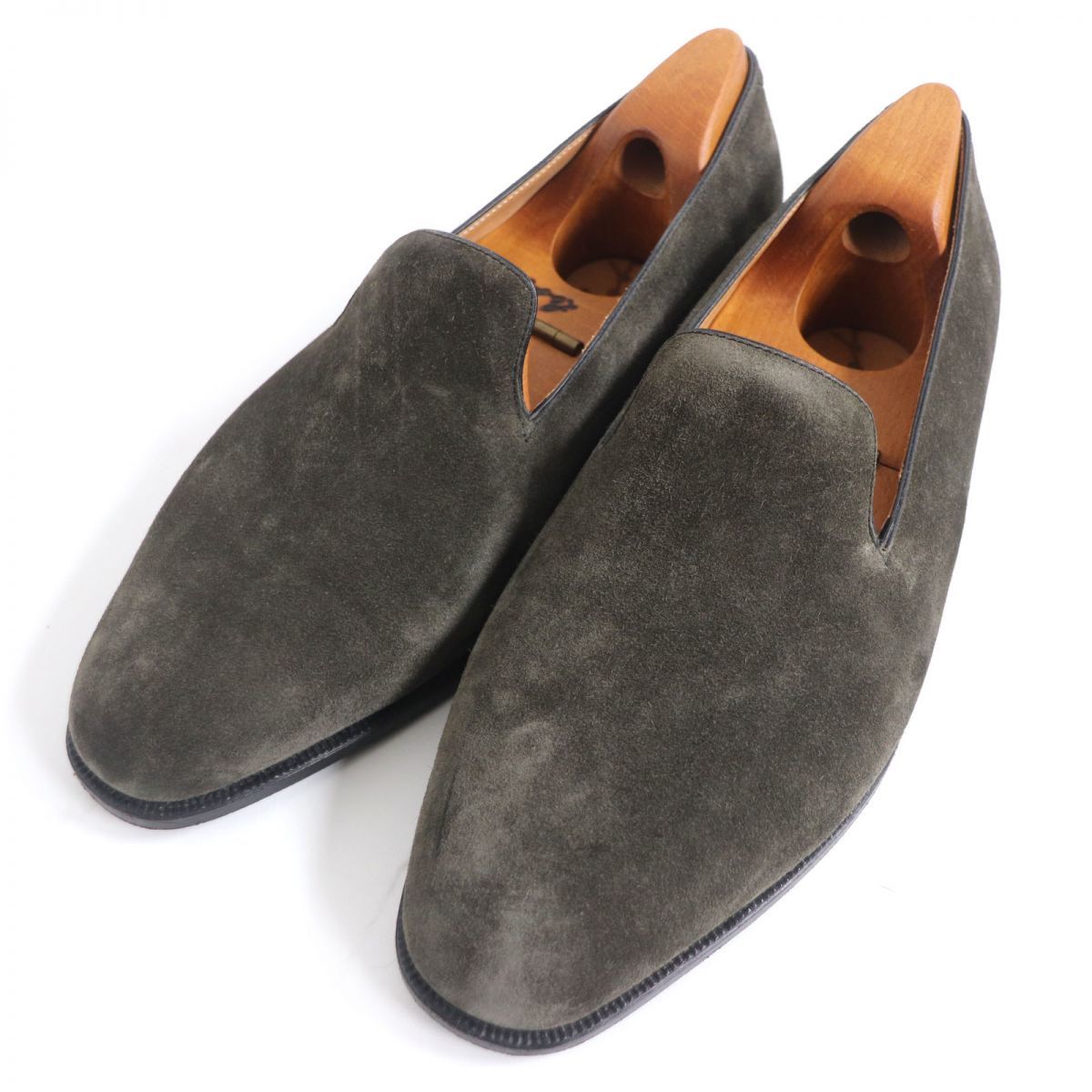 極美品□JOHN LOBB/ジョンロブ BESPOKE/ビスポーク スウェードレザー